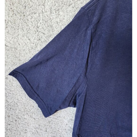 POLO Ralph Lauren Navy Blue Spellout Graphic T Shirt Youth Size XL (18-20) - Picture 4 of 10